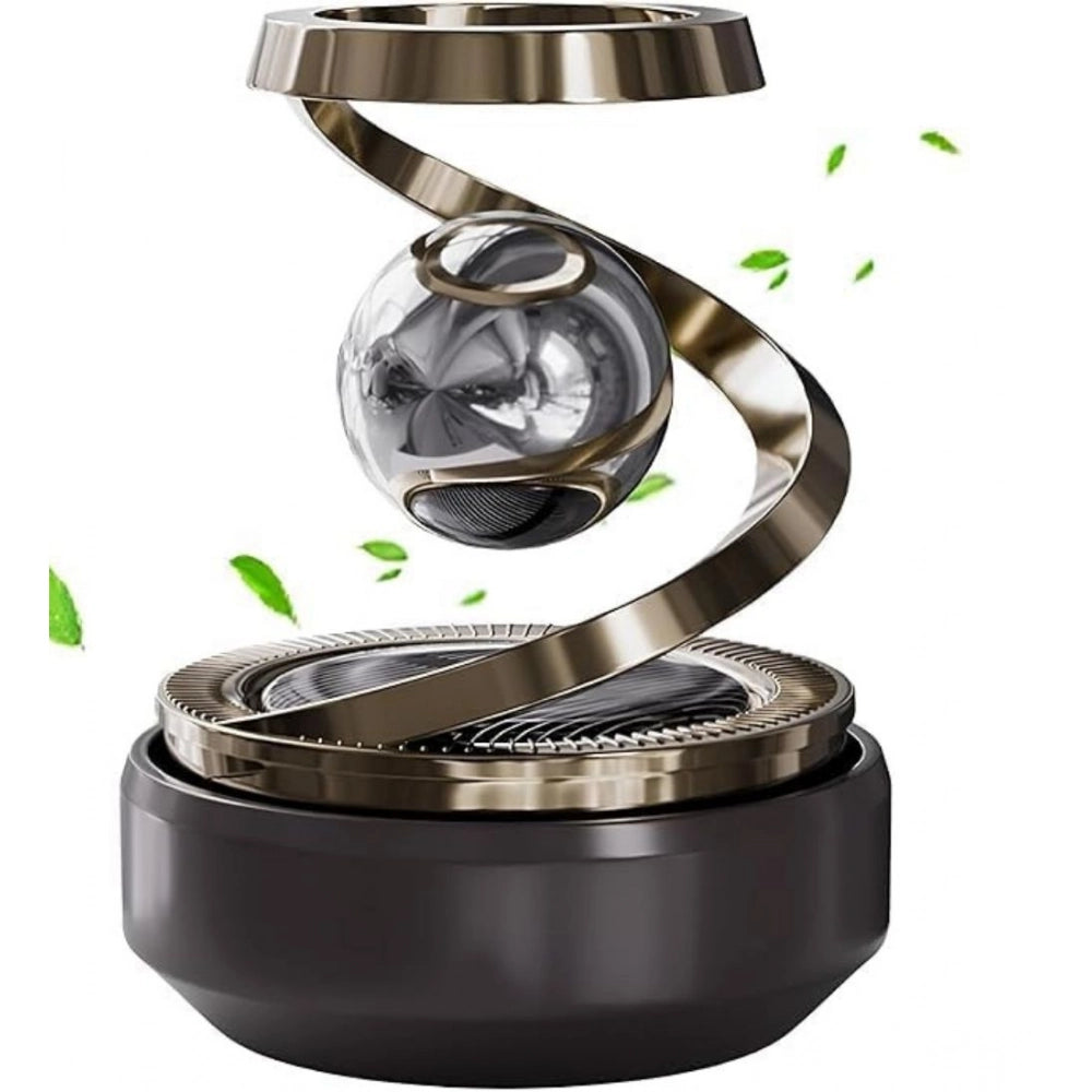 { "alt_text": "Multicolor plastic solar air freshener for cars, diffusing fragrance with sunlight, stylish car decor" }