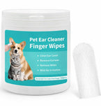 Pet Ear Cleaning Wipes (White)