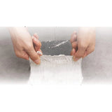 { "alt_text": "Silver aluminum foil tape waterproof sealing strip for pipes, roof leakage, and industrial repairs." }