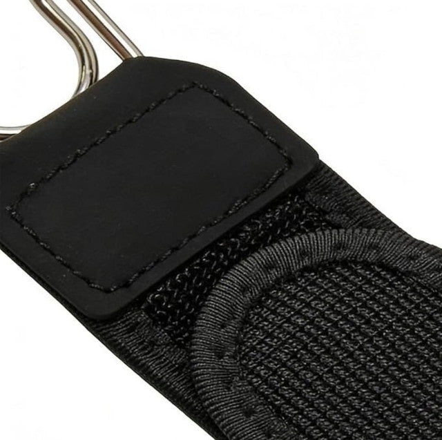 Buckle Less Belt Pair (Black)