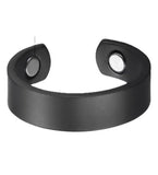 Black magnetic blood sugar control rings for general wellness, open-ended design for men and women