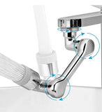 1080 Degree Rotate Faucet (Silver)