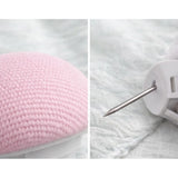 { "alt_text": "Pink blue metal duvet clips set of 10 sheet fasteners for keeping blankets and comforters in place" }