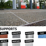 { "alt_text": "Multicolor silicone sealant waterproof repair kit for roofs pipes concrete tiles, quick-cure leak stopper" }