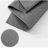 { "alt_text": "Black microfiber magic cleaning cloth pack of 5, streak-free household glass mirror window cleaner for car use" }