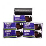 Pack of 5 Biodegradeable Vegetable-Paper 17 x 19 Inches Garbage Bag (Black)