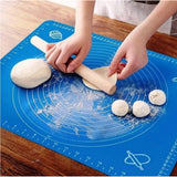 Pack of 3 Silicone Roti Mat (Blue)
