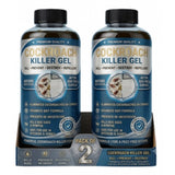 { "alt_text": "Yellow gel cockroach killer bottles, 100 ML, pack of 2, fresh fruit scent, pest control gel" }