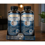 { "alt_text": "Yellow gel cockroach killer bottles, 100 ML, pack of 2, fresh fruit scent, pest control gel" }