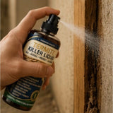 { "alt_text": "Liquid termite killer spray bottles, 100 ML, pack of 2, fresh fruit scent, pest control solution" }