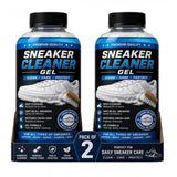 { "alt_text": "Clear gel sneaker cleaner gel bottles, 100 ML, pack of 2, for maintaining shoe appearance and fresh fruit fragrance" }