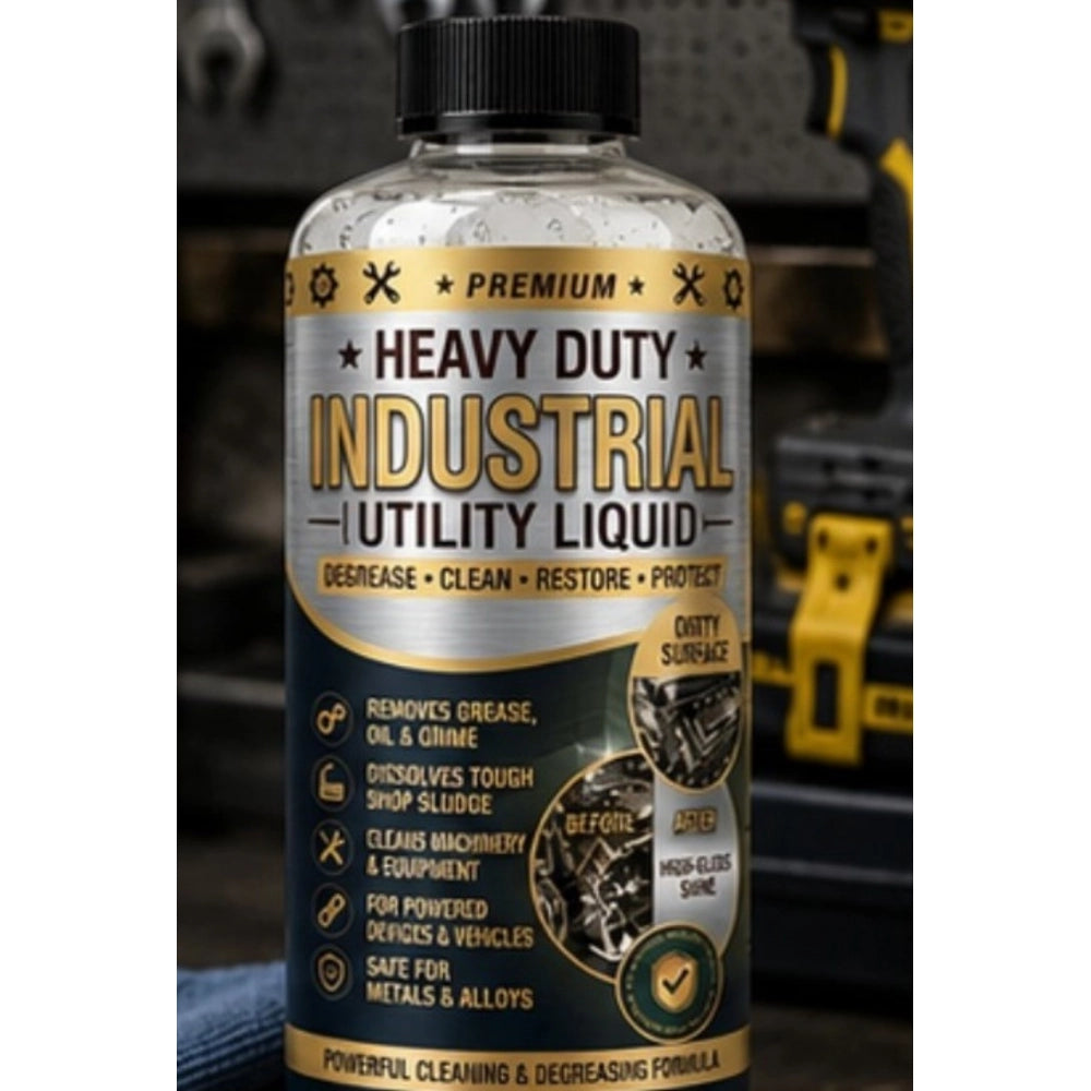 { "alt_text": "Clear plastic industrial utility liquid bottles, 100 ML, multi-purpose cleaning solution for industrial use" }