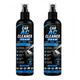{ "alt_text": "Fresh fruit car AC cleaner foam spray bottles, 100 ML, for car vents and air conditioning cleaning" }