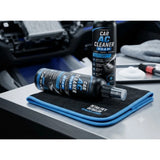 { "alt_text": "Fresh fruit car AC cleaner foam spray bottles, 100 ML, for car vents and air conditioning cleaning" }