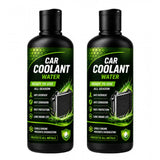 { "alt_text": "Blue coolant water liquid car bottles, 100 ML, for vehicle cooling system maintenance, 2-pack" }