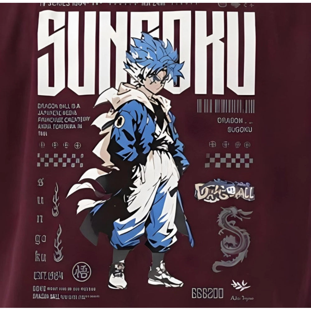 { "alt_text": "Wine cotton blend men's oversized t-shirt, printed casual wear, round neck half sleeve, 240 GSM" }