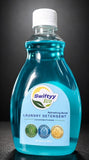 Sky blue liquid laundry detergent, 500 ml, for regular washing of all types of clothes