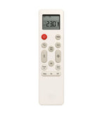 White AC remote control model 356A for LG air conditioner, ergonomic design, long range operation