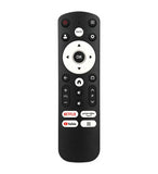 Black universal remote control for Acer Smart TV, model 1454, with dedicated Netflix and YouTube buttons