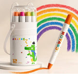 Wax 12 pieces Crayons Colour Set (Multicolor)