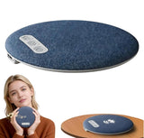 Blue plastic Bluetooth speaker designed to sit under a pillow for private, portable listening and white noise sleep aid