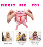 TPR Pink Squishy Pig Toy (Pink)