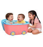 Plastic 45 L Rolling Toy Storage Box� (Multicolor)