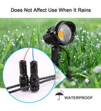 Metal-Plastic Low Voltage Wire Connector 5 Pieces Set (Black)