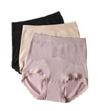 Multicolor nylon seamless high-waisted hipster panty with tummy control and butt lift support