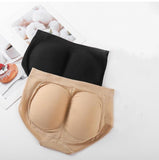 Nylon-Cotton Blend Women's Paded Panty Free Size (Beige-Black)