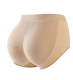 Nylon-Cotton Blend Women's Paded Panty Free Size (Beige-Black)