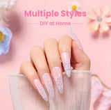 Multicolor self-adhesive nail art stickers featuring floral, daisy, and decorative designs for DIY nail decoration