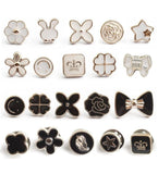 Pack of 2  Metal 20 Pieces Brooch Pin for Women Jeans Shirt Coat Dress Clothes Sweater Hat Bags Brooch (Multicolor)