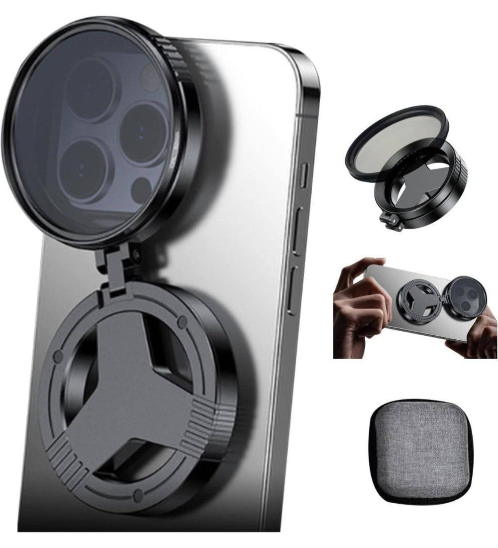 Plastic Mobile Camera Filter (Black)