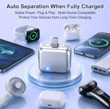 Metal Auto Eject Charger (Silver)