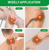 Natural Fabric Knee Patch 10 Pieces Set (Green)