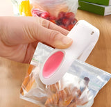 Multicolor portable mini electric heat sealing machine for sealing snack bags and food storage pouches