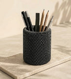 Plastic Japandi Pencil Holder (Multicolor)