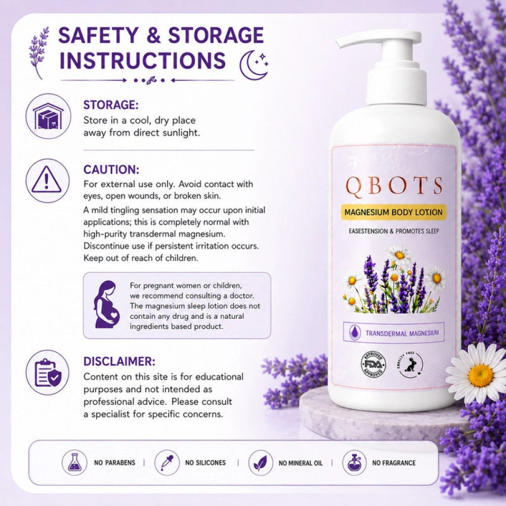 { "color": "N/A", "material": "lotion", "product type": "body lotion", "seo keywords": ["magnesium body lotion", "sleep recovery", "lavender"], "numeric detail": "250 ml", "visual context": "" }