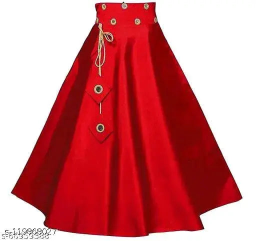 Trendy kids' & girls' cotton blend lehenga choli with mirrored work, sleeveless and stitched net. Available in multiple sizes from 3-15 years. Indian origin