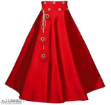 Trendy kids' & girls' cotton blend lehenga choli with mirrored work, sleeveless and stitched net. Available in multiple sizes from 3-15 years. Indian origin