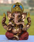 Resin Ganesha idol, 4cmx5cmx10cm for home decor and office desk gifting