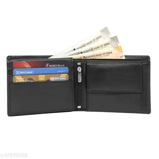 Tan leather men's wallet with RFID blocking, compact, sleek, and spacious. Perfect gift for men on any occasion." (107 characters)