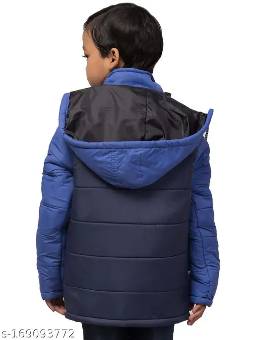 Cute blue padded children's coat