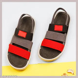Blue flip-flop boys' sports sandal with red strap
