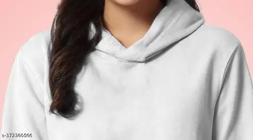 Girls' printed crop top hoodie with long sleeves, featuring soft cotton blend fabric and western design. Multiple sizes available for ages 4-16 years. Made in India