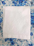 White Chikankari cotton women's Chikari pant, Indian hand-embroidered traditional wear
