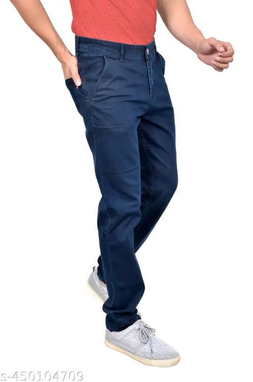 Men's slim fit stretch denim jeans