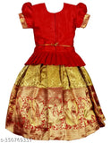 Brand New Jacquard Silk Lehenga Choli - Zari-stitched Dupion silk, celebrating Indian tradition in 6-12M sizes