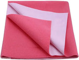 Quick dry, waterproof fleece baby bed protector (70cmX100cm), ideal for newborns in India